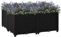 Hochbeet 80x80x38 Cm Polypropylen Vidaxl