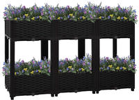 vidaXL Hochbeet 120x40x71 cm Polypropylen