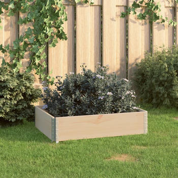 vidaXL Hochbeet 60x80cm Kiefer Massivholz (3055160)