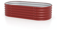 Vitavia Hochbeet "Terra 401" BxTxH: 82x162x40 cm, rubin