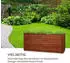 Blumfeldt Rust Grow Gartenbeet verzinktes Stahlblech 0,6 mm Rost-Finish 200 x 90 x 100 cm