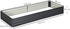 Outsunny Hochbeet Stahl 241 x 90,5 x 30 cm grau (845-518GY)