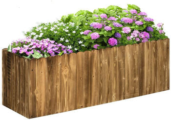 Outsunny Hochbeet Tannenholz 120 x 40 x 40 cm (845-108)