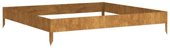 vidaXL Hochbeet Cortenstahl 100 x 100 x 18,5 cm (824513)
