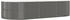 vidaXL Hochbeet Stahl pulverbeschichtet 291 x 140 x 68 cm grau (319099)