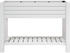 vidaXL Hochbeet Polypropylen 110 x 45 x79 cm weiß (364177)
