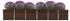 vidaXL Garten-Hochbeet Stahl verzinkt 480 x 80 x 77 cm braun (47070)