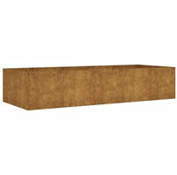 vidaXL Hochbeet 200x80x40 cm Cortenstahl