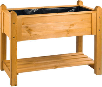 Wilk Hochbeet auf Stelzen Premium 113x59x84,5cm honig