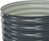 vidaXL Hochbeet Stahl 80x80x44cm grau