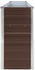 vidaXL Hochbeet Verzinkter Stahl 320x40x77cm Braun