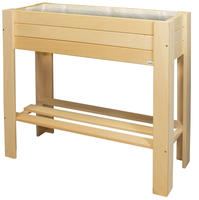 Wagner System Hochbeet Green Box Light 83 X 34,5 X 70 Cm Natur Hochbeete Aus Holz