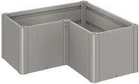 Biohort Hochbeet "BELVEDERE L-Form mini 1, verschiedene Farben" 102x102x45 cm, extrem