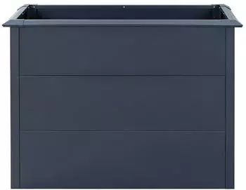 Westmann Metall-Hochbeet Primus M mit Schneckenkante 100 x 50 x 77 cm anthrazit Westmann Metall-Hochbeet Primus M mit Schneckenkante 100 x 50 x 77 cm anthrazit