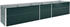 vidaXL Green steel planter 400 x 80 x 77 cm
