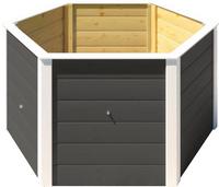 weka Hochbeet "Elementhochbeet 6-Eck" 6-Eck, BxTxH: 120x120x68,5 cm