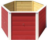weka Hochbeet "Elementhochbeet 6-Eck" 6-Eck, BxTxH: 120x120x68,5 cm