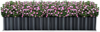en.casa Pflanzbeet Zevenaar Stahl verzinkt 174 x 90 x 30 cm anthrazit en.casa Pflanzbeet Zevenaar Stahl verzinkt 174 x 90 x 30 cm anthrazit