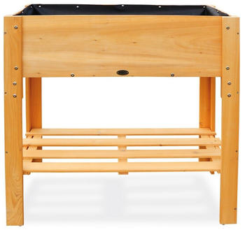 Habau Hochbeet Hanna mit Folie und Ablagefl&auml;che 80 x 40 x 79 cm (1847)
