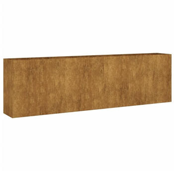 vidaXL Hochbeet Cortenstahl 280 x 40 x 80 cm (824528)