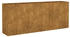 vidaXL Hochbeet Cortenstahl 200 x 40 x 80 cm (824527)