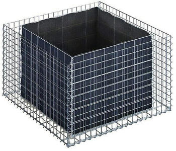 Gabiona Gabionen-Hochbeet MW 5x5 100x100x60cm