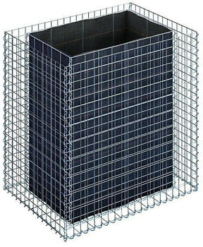 Gabiona Gabionen-Hochbeet MW 5x5 100x70x100cm