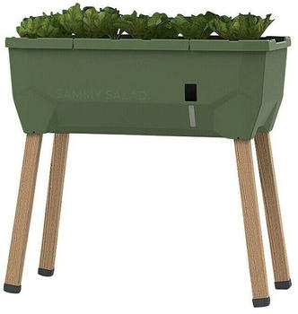 Gusta Garden Hochbeet Sammy Salad 79x37,5x95cm Kunststoff Dunkelgrün