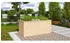 Karibu Hochbeet 1 1490l naturbelassen