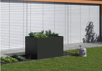 KGT Aluminium Hochbeet 130 anthrazit 700l – Technische Eleganz und innovatives Design