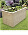 Stelmet Hochbeet Marina 150 x 78 x 75 cm natur
