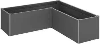 Biohort Hochbeet Belvedere 152x152x45cm dunkelgrau-metallic Biohort Hochbeet Belvedere 152x152x45cm dunkelgrau-metallic