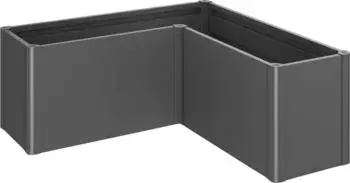 Biohort Hochbeet Belvedere BxTxH: 152x152x61 cm dunkelgrau-metallic (B149231)