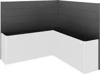 Biohort Sichtschutzelement f&uuml;r Hochbeet Belvedere L200, LxH: 201x91