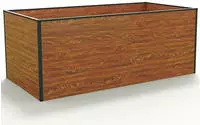 Gfp - Hochbeet Kr&auml;uter-gem&uuml;se-beet Aluminium Christina - 195x99x77cm...