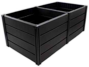 NYVI Kunststoff-Pflanzenbeet XL 158 x 82 x 61 cm 672 Liter (210030903)