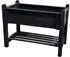 Promadino Hochbeet auf Stelzen mit Folie 114 x 60 x 84,5 cm anthrazit (317/67)
