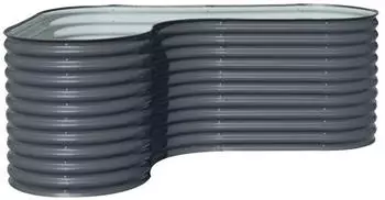 Westmann Metall-Hochbeet Grow Faster 240 x 160 x 82 cm anthrazit