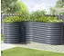 Westmann Metall-Hochbeet Grow Faster 240 x 160 x 82 cm anthrazit