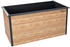 Zelsius Hochbeet für Garten 150 x 75 x 77 cm Holzoptik anthrazit