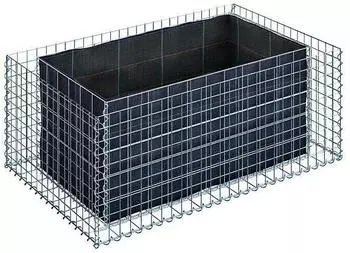 Gabiona Gabionen-Hochbeet MW 5x5 130x80x50cm