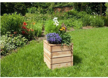 Kiehn-Holz Hochbeet 40x40x43cm Holz Quadratisch Natur