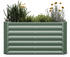 dunkles moosgrün: Blumfeldt High Grow Straight Hochbeet 120x60x60cm