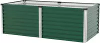 Vitavia Hochbeet "Meta 630" BxTxH: 96x188x63 cm, seegras/alu