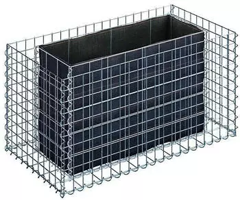 Gabiona Gabionen-Hochbeet MW 5x5 100x50x50cm