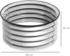 Outsunny Hochbeet Metall 60 x 60 x 30 cm silber 2 Stk. (845-979V00SR)