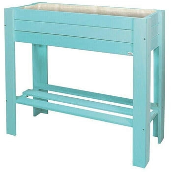 Wagner GreenFamily Hochbeet GreenBOX light 83x34,5x70cm Holz Aqua Splash