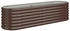 vidaXL Hochbeet Pulverbeschichteter Stahl 152 x 40 x 36 cm braun