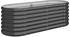 vidaXL Hochbeet Pulverbeschichteter Stahl 114 x 40 x 36 cm