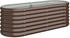 vidaXL Hochbeet Pulverbeschichteter Stahl 114 x 40 x 36 cm